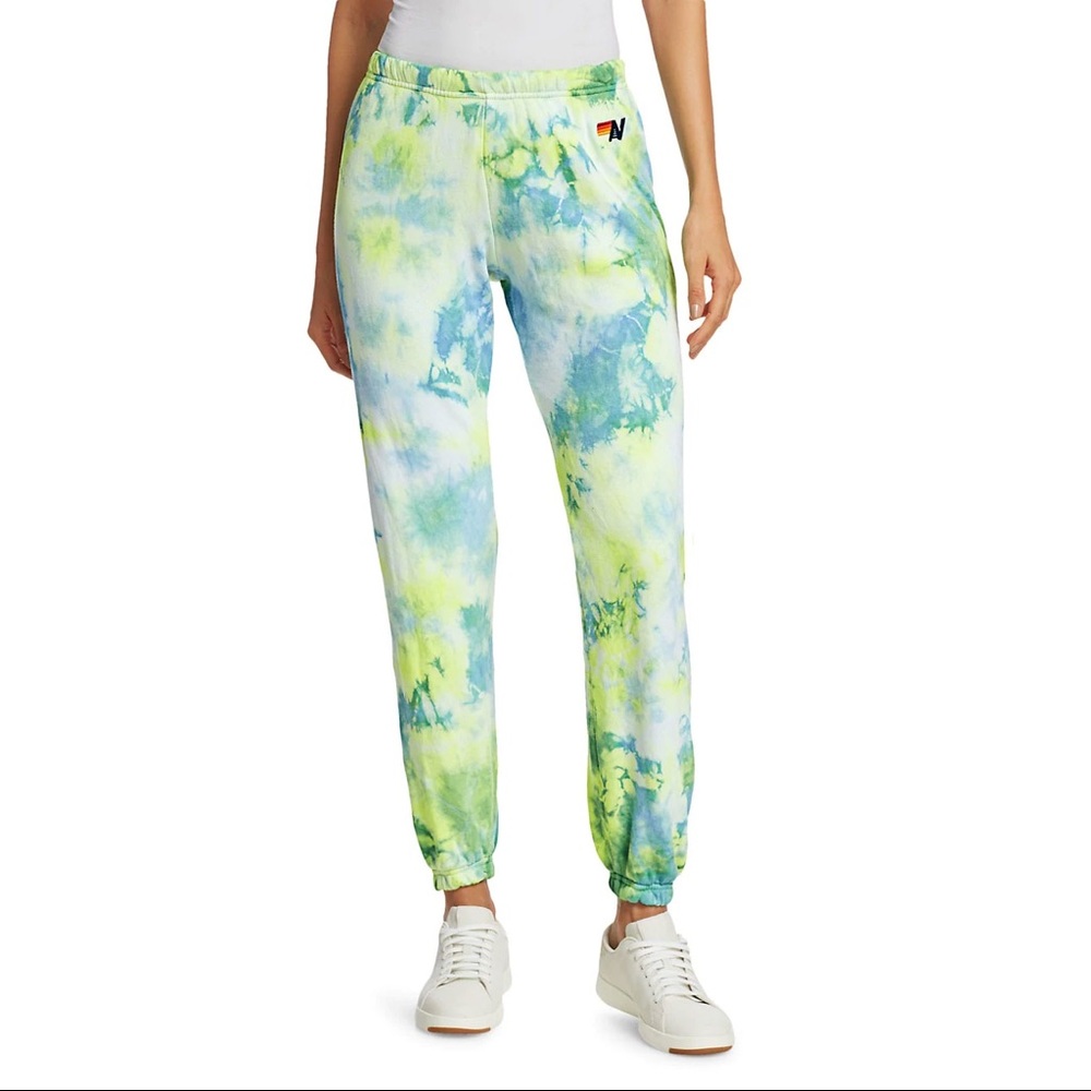Aviator Nation Tie Dye Sweatpants Unisex Size M
